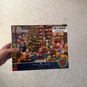 Disney Thomas Kinkade Festive Puzzle with Mickey and Friends